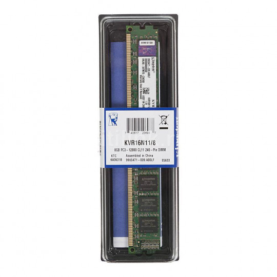 Memória Kingston 8Gb DDR3 1600Mhz