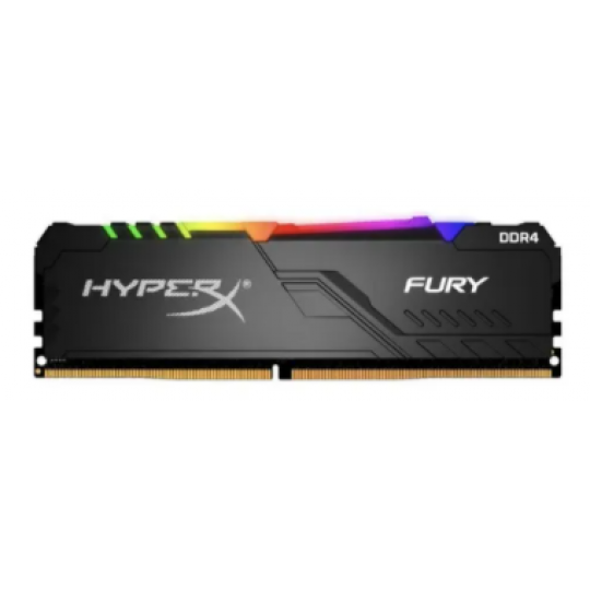 Memória HyperX Fury RGB, 32GB 3000MHz, DDR4, CL16, Preto 