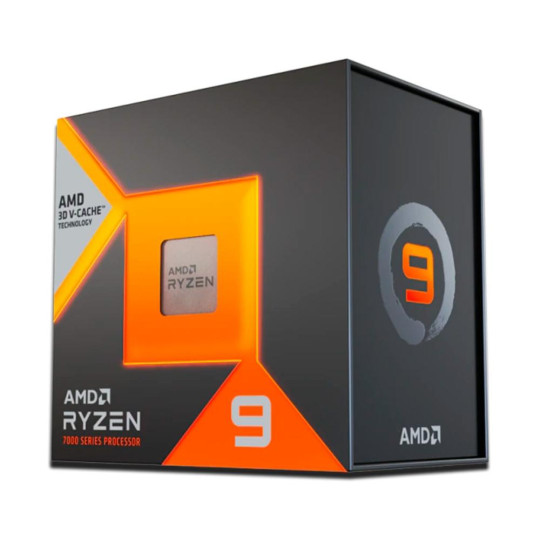 Sob encomenda - Processador AMD Ryzen 9 7900X3D, 5.6GHz Max Turbo, Cache 140MB, AM5, 12 Núcleos, Vídeo Integrado - 100-100000909WOF